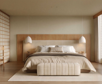 Japanese Style Bedroom-ID:379687072