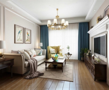 American Style A Living Room-ID:943173897