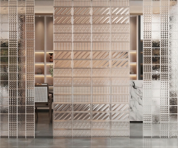 Modern Glass Screen Partition-ID:922796016