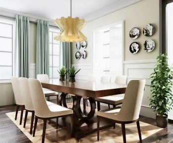 American Style Dining Room-ID:951009043