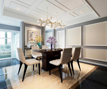 American Style Dining Room-ID:810029039