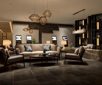 Wabi-sabi Style Lobby Hall-ID:470263001
