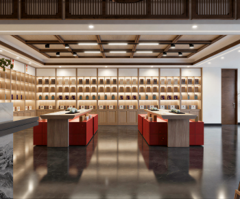 New Chinese Style Tea Shop-ID:813138011
