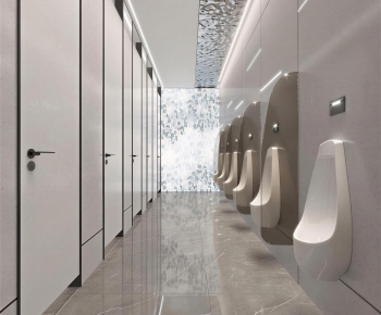 Modern Public Toilet-ID:260632997