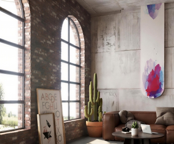 Industrial Style A Living Room-ID:269551996
