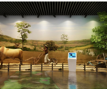 New Chinese Style Exhibition Hall-ID:643630984