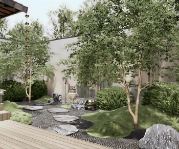 Japanese Style Courtyard/landscape-ID:410958058