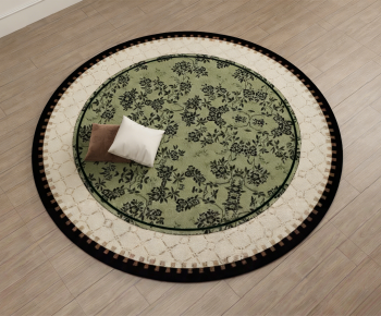 American Style Circular Carpet-ID:881011018