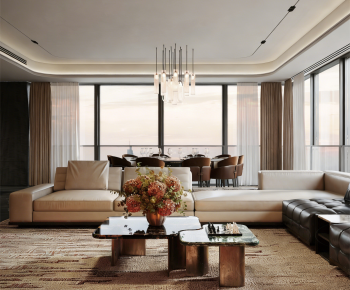 Modern A Living Room-ID:301732069
