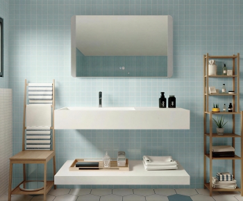 Modern Bathroom Cabinet-ID:487238885