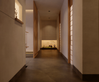 Japanese Style Hallway-ID:237031021