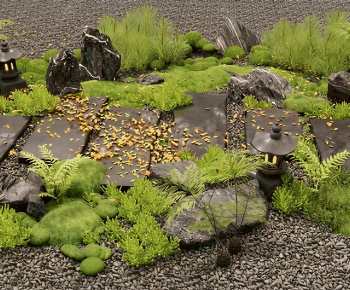 New Chinese Style Garden-ID:382071024