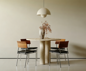Modern Dining Table And Chairs-ID:126868012