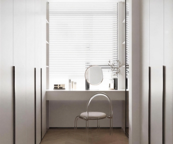 Modern Clothes Storage Area-ID:533356902