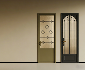 French Style Single Door-ID:146964076
