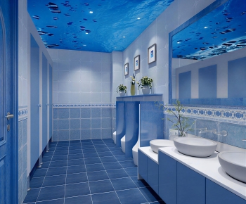 Modern Public Toilet-ID:431628942