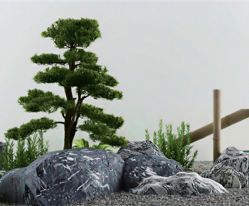 New Chinese Style Rockery Waterscape-ID:906158922