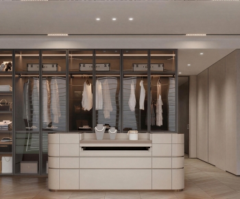 Modern Clothes Storage Area-ID:924761063
