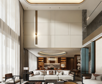 Modern A Living Room-ID:102078974