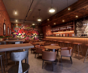 Industrial Style Bar-ID:182259083