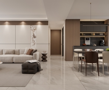 Modern A Living Room-ID:558489082