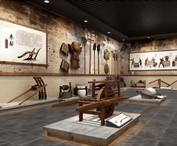 New Chinese Style Exhibition Hall-ID:289073949