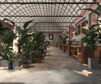 Industrial Style Restaurant-ID:229686026