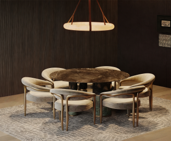 Modern Dining Table And Chairs-ID:306807047