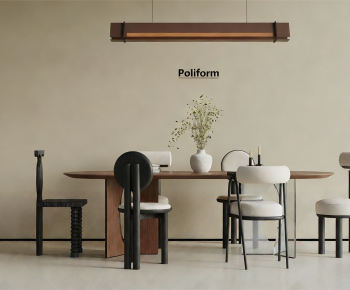 Modern Dining Table And Chairs-ID:708398856