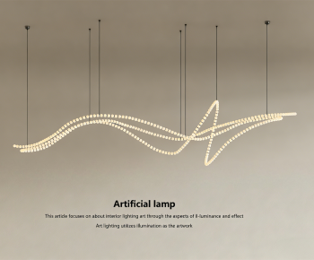 Modern Long Chandelier-ID:556592944