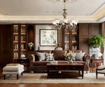 American Style A Living Room-ID:431384093