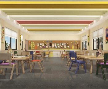 Modern Kindergarten Classrooms-ID:868325008