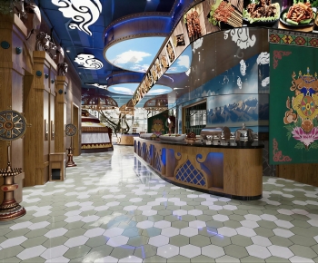 New Chinese Style Cafeteria-ID:682925947