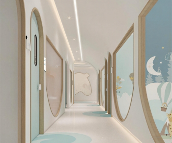 Modern Children's Kindergarten-ID:522611112
