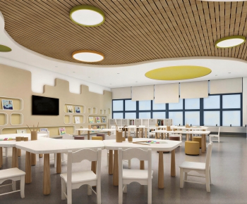 Modern Kindergarten Classrooms-ID:684902912