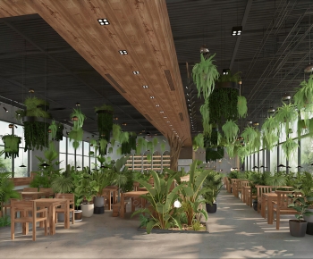 Industrial Style Dining Room-ID:826302056