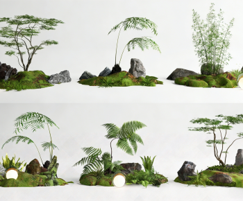 Modern Plant Landscaping-ID:695255998