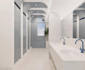 Modern Public Toilet-ID:155949124