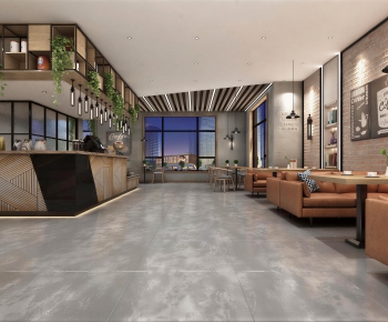 Industrial Style Cafe-ID:703732018