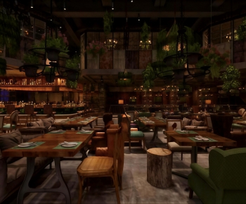 Industrial Style Restaurant-ID:171411994