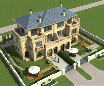 Modern Detached Villa-ID:765634065
