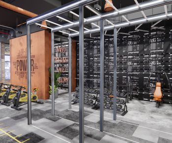 Industrial Style Gym-ID:268762117