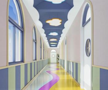 Modern Children's Kindergarten-ID:865706921
