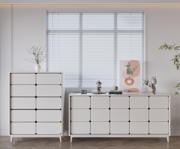 Nordic Style Entrance Cabinet-ID:829281097
