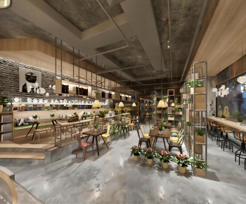 Industrial Style Restaurant-ID:339987041
