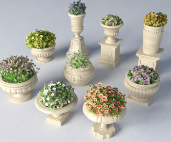 European Style Flower Bed, Flower Bowl, Flower Box-ID:278955948
