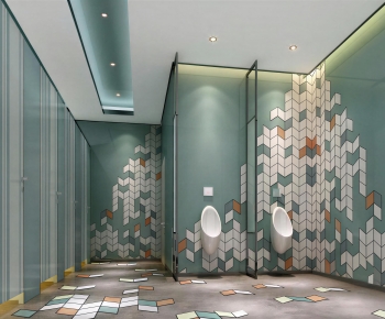 Modern Public Toilet-ID:203795912