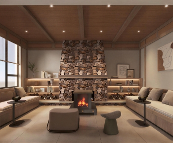 Modern A Living Room-ID:511854895