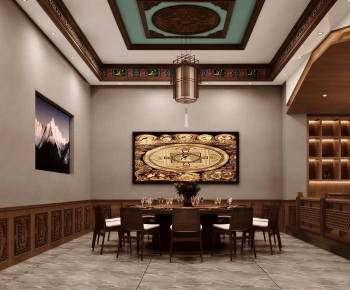 New Chinese Style Restaurant Box-ID:389713052