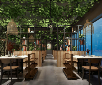 Industrial Style Dining Room-ID:591312895